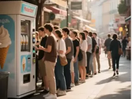 كيف تعمل آلات بيع الآيس كريم الآلية: حيث تلتقي التكنولوجيا بالراحة